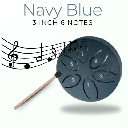 3-Inch 6-Note Compact and Versatile Percussion Resona Instrument