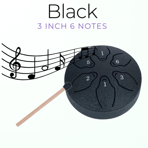 3-Inch 6-Note Compact and Versatile Percussion Resona Instrument